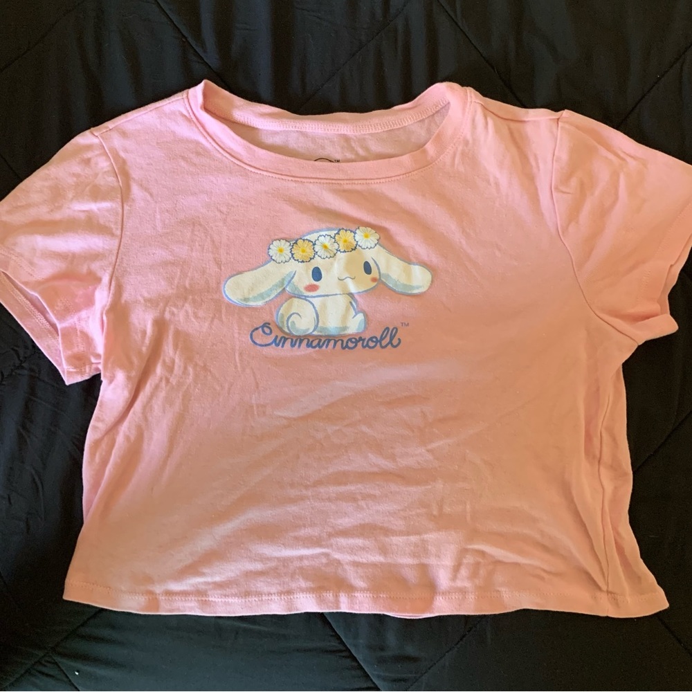 cinnamoroll cropped t-shirt